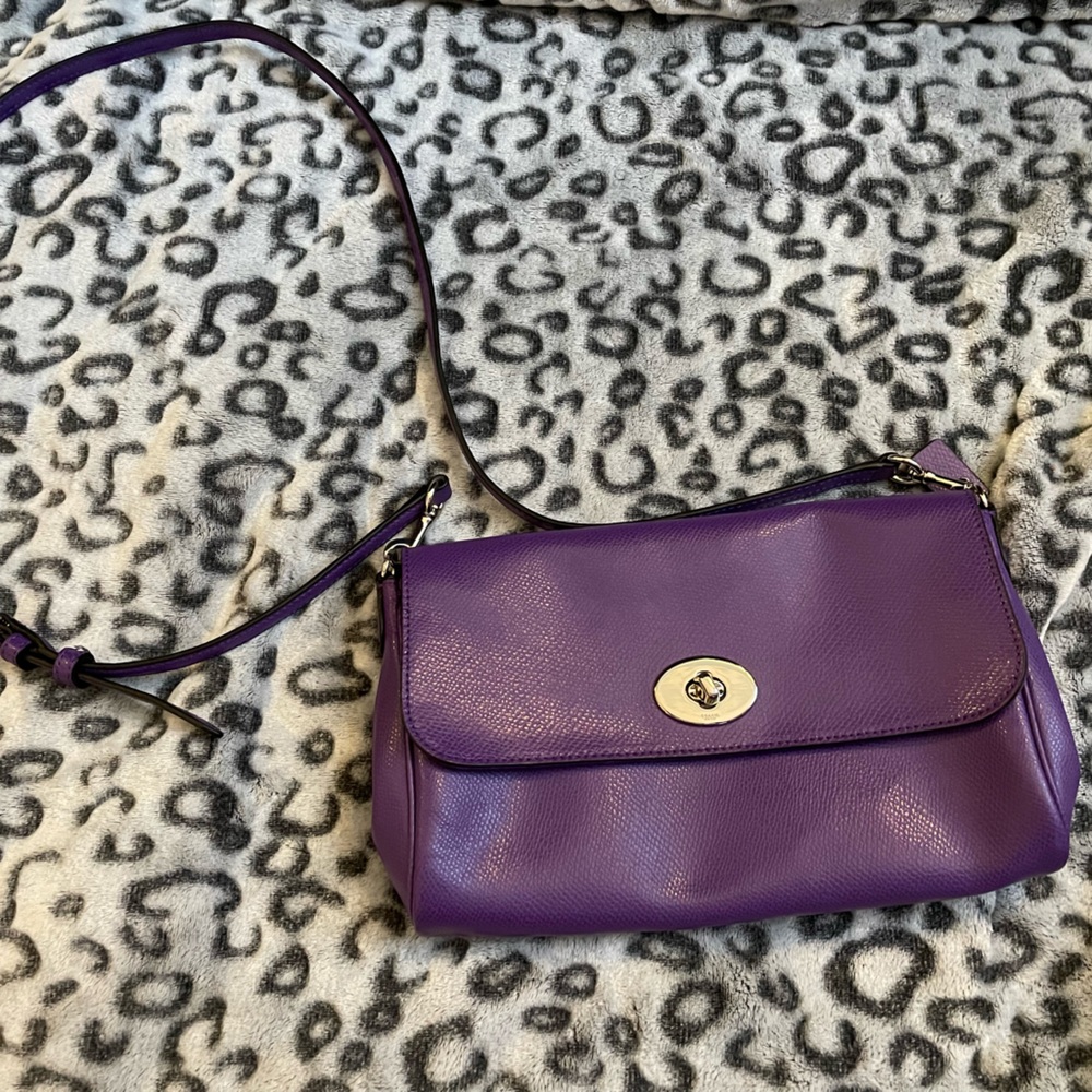 Coach Purple Crossbody Bag